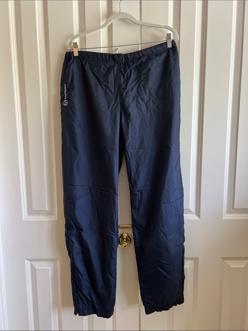 Sergio Tacchini Navy Track Pants with Subtle Logo